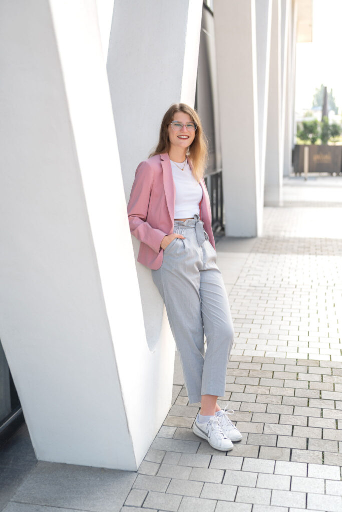 Unternehmerin beim Business Fotoshooting von Life on Lens.