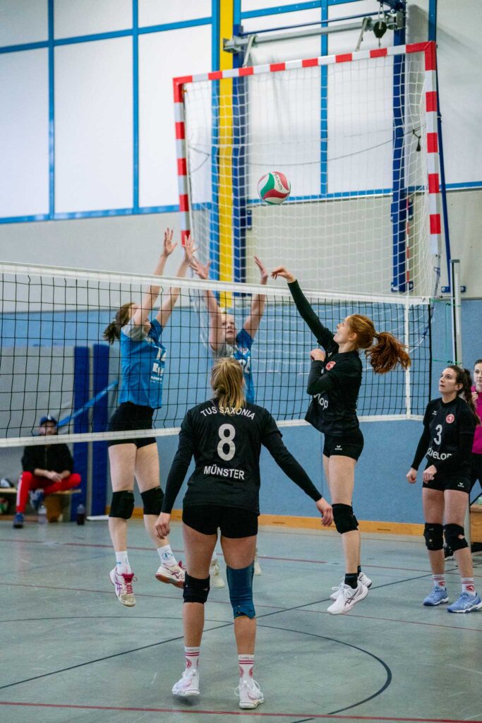 Sportfotografie zeigt Volleyballfotos in Münster.